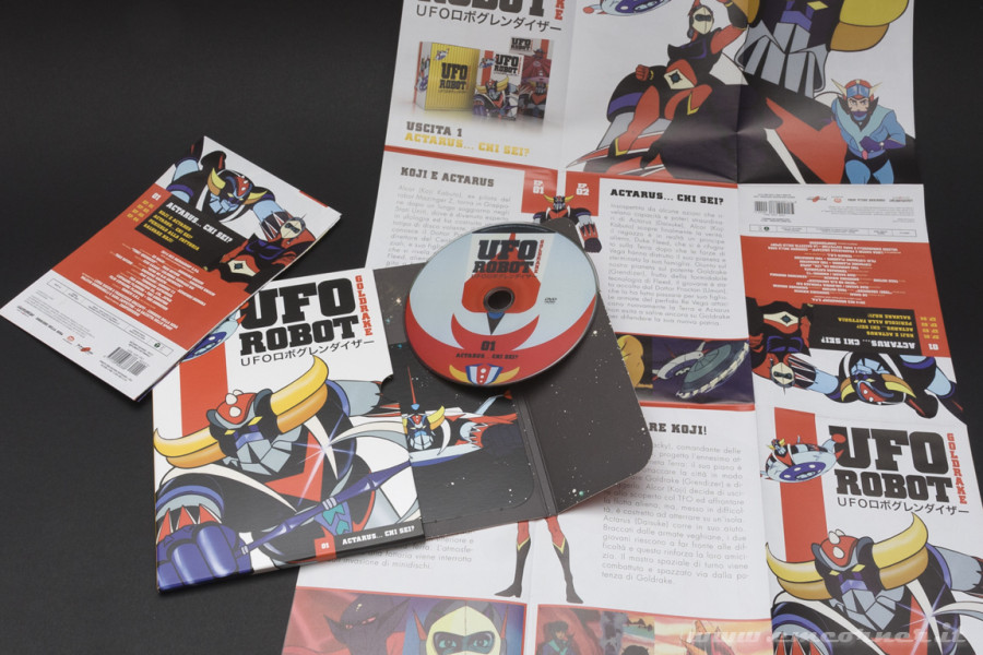 Ufo Robot Goldrake Dvd Edicola M Corner